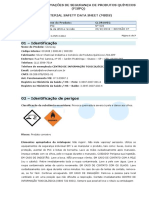 01 - Identificação: Fispq: #022 Data Da Última Revisão 23/10/2019 - REVISÃO 07