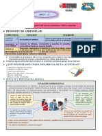 Ficha de Trabajo DPCC 2° - Mimestre I