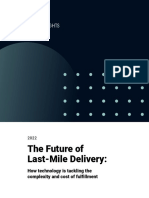 The Future of Last-Mile Delivery:: How Technology Is Tackling The Complexity and Cost of Fulfillment