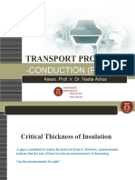 Transport Processes: - CONDUCTION (Part 4)