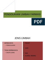 Pengolahan Limbah Farmasi