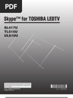Download Skype for Toshiba LED TV by iskibanoyd SN63889021 doc pdf