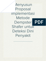 Proposal Implementasi Metode Dempster Shafer