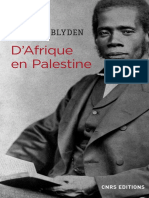 D'Afrique en Palestine - Edward Wilmot Blyden