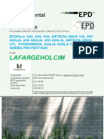 EPD Lafarge Hydromedia EcoPact