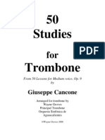 Concone Studies 1-50 With Forward