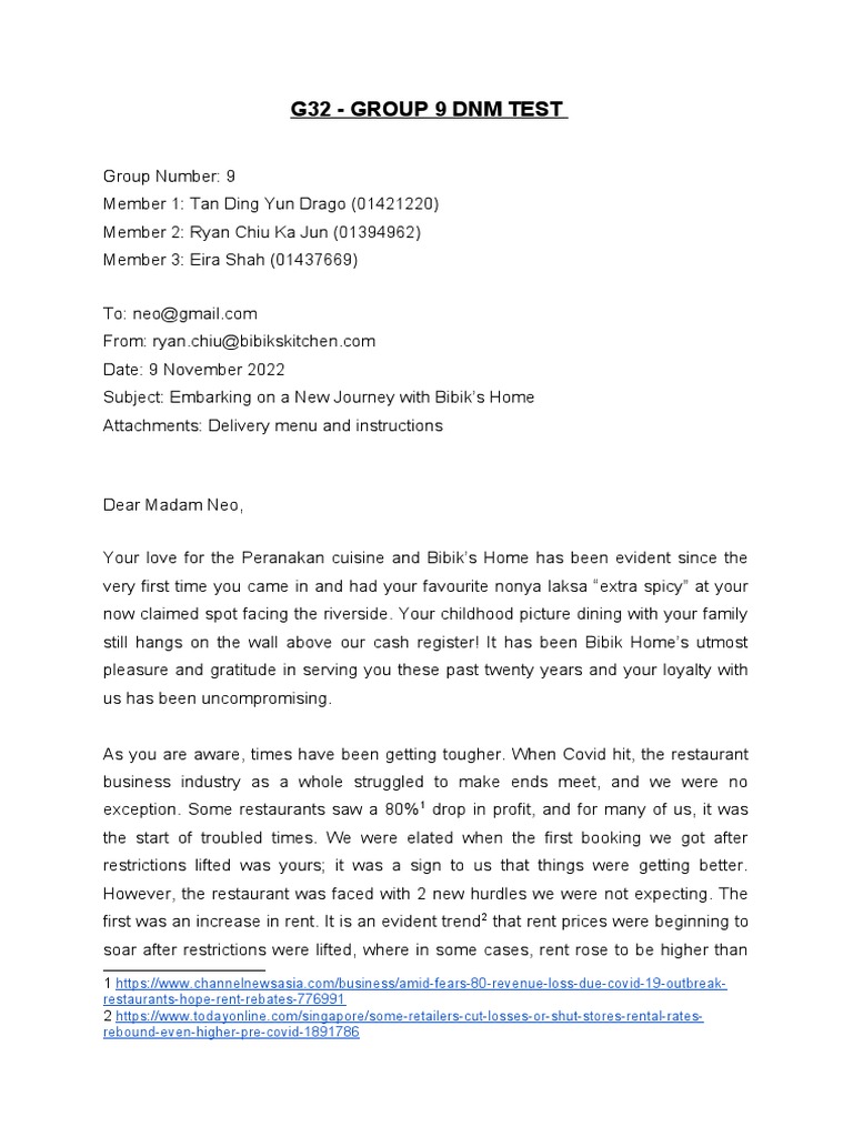 Bibik's Home Transition to Cloud Kitchen | PDF | Cooking | Foods