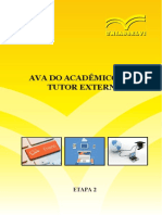 Ava Do Acadêmico E Do Tutor Externo: Etapa 2