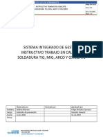 PR-IT-05 INSTRUCTIVO PARA TRABAJOS EN CALIENTE SOLDADURA AL ARCO TIG MIG OXICORTE (En Revisión)