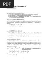 1.1.naive Gaussian Elimination