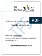 Université de Franche Comté Faculté de Sciences