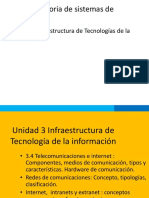 Redes de comunicación y telecomunicaciones