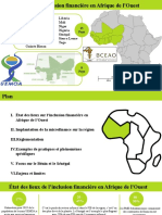 Microfinance Afrique de L'ouest