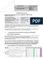 Informe de Evaluacion Plan de Acción en Salud (Pas) de La Dimensión: Tuberculosis Periodo Evaluado: 2021