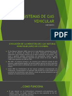 Sistemas de Gas Vehicular: Componentes