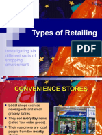 Types of Retailing: Investigating Six Different Sorts of Shopping Environment