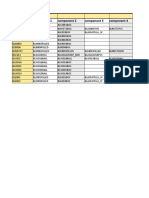 Assembly Botanika Life Master SKU Component 1 Component 2 Component 3 Component 4