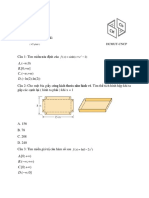 Thi thử Giải Tích 1 Giữa Kì 221