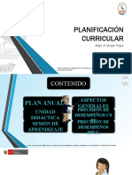 Planificación Curricular: Edgar H. Quispe Vargas