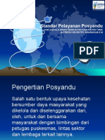 Standar Pelayanan Posyandu: Oleh: Kepala Dinas Kesehatan Kabupaten Toba DR - Freddi Seventry Sibarani, M.K.M