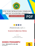 Bahan Ajar Statistika Bisnis Beni Sucipto SM - MM