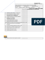 Instrumento de Evaluacion Desempeño