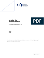 CV Currículum vitae normalizado 10 páginas