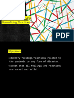 Validating Feelings and Normalizing Reactions