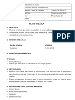 Plano de Aula: 1. Objetivos