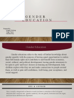 Gender Education