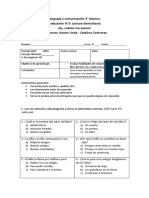 Lenguaje y Comunicación 3° Básicos. Evaluación N°3: Lectura Domiciliaria ¡Ay, Cuánto Me Quiero! Profesoras: Karem Unda - Catalina Contreras