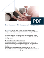 Les Phases de Développement - 2