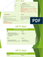 HKTV Mall SWOT and Demographic Segmentation Analysis