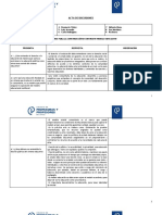 Acta de Discusiones R Egional