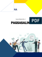 Pagsasalin: Course Material No. 2