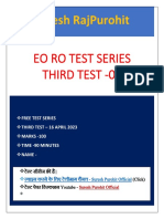 EO RO Model Paper 04 by Suresh Rajpurohit