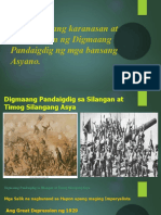 Layunin: 1. Nasusuri Ang Karanasan at Implikasyon NG Digmaang Pandaigdig NG Mga Bansang Asyano