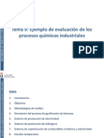 Tema 9. Ejemplo de Evaluación de Los Procesos Químicos Industriales - IPP 21 - 22