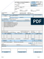 Orden de Trabajo de Mantenimiento