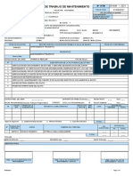 Orden de Trabajo de Mantenimiento: Red Asistencial Pasco Hospital - I - Huariaca Radiología / Rayos X 1