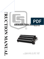 AM16/32A Relay Multiplexer: Revision: 11/07