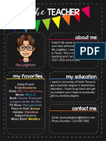 Meet The Teacher Templates