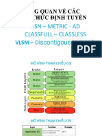 Tổng Quan Về Các Giao Thức Định Tuyến: Asn - Metric - Ad Classfull - Classless Discontigous Network