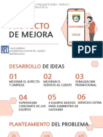 Proyecto: de Mejora