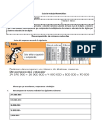 Guía de Trabajo Matemáticas