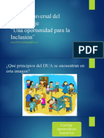 Diseño Universal Del Aprendizaje "Una Oportunidad para La Inclusión"