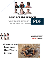 FB - 03 - 50 Basics F&B Services