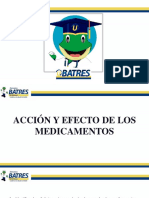 Acción y efecto de los medicamentos - FASE 01