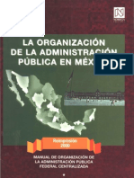 24 La Organizacin de La Admin Is Trac in Pblica en Mxico e