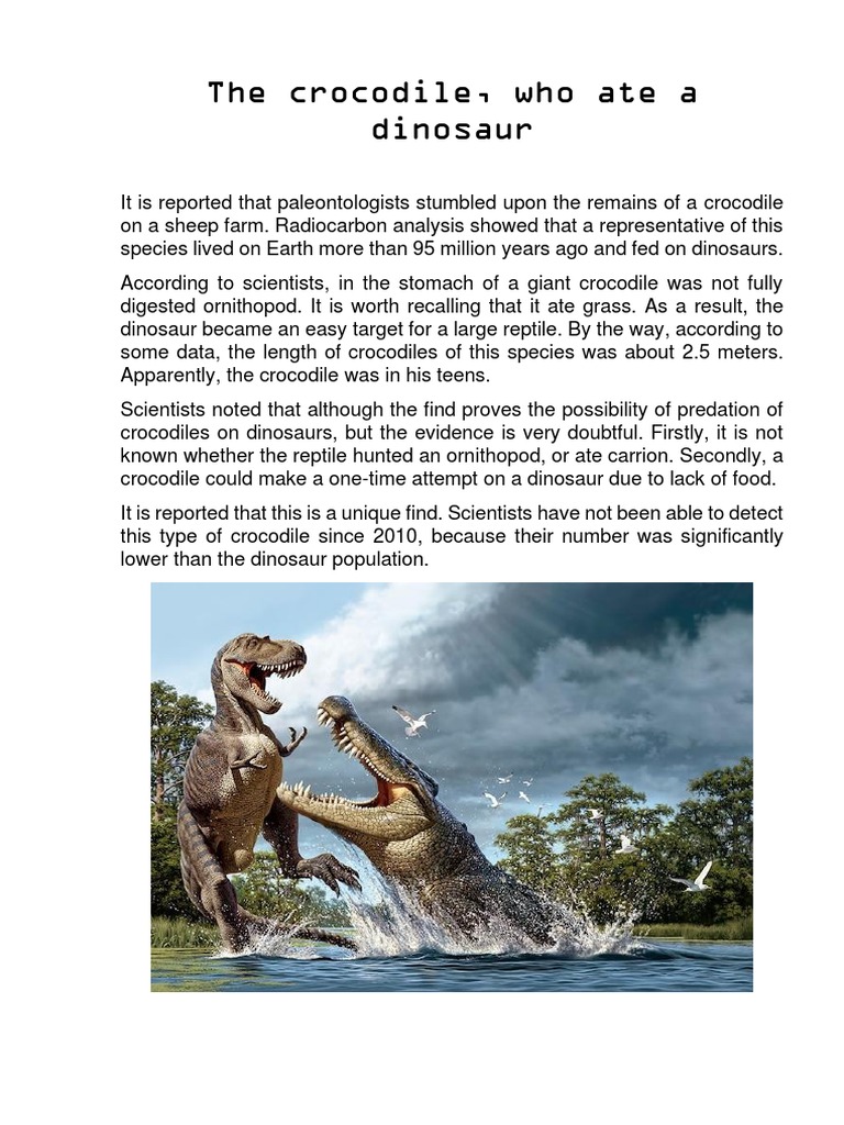 The Crocodile | PDF